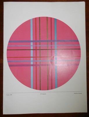 Art Ephemera Kenneth Noland / David Mirvish Gallery Exhibition Announcement 1st