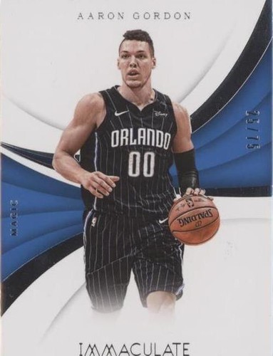 2017-18 Panini Immaculate Collection - Aaron Gordon #48