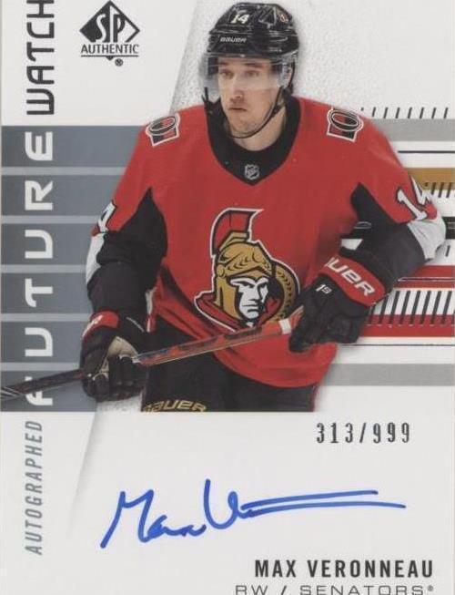2019-20 SP Authentic - Max Veronneau #156