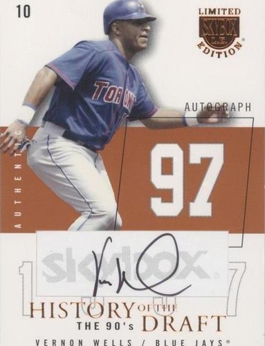 2004 Skybox Limited Edition - Vernon Wells #HDA-VW