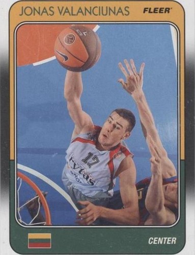 2011-12 Fleer Retro - Jonas Valanciunas #88-JV
