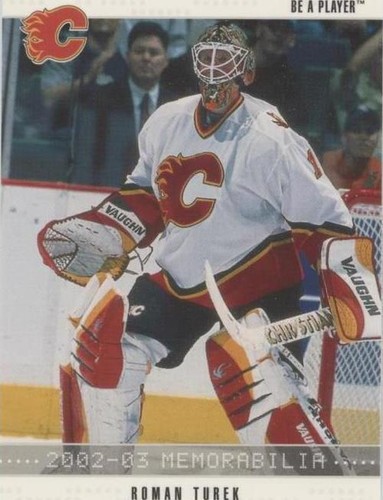 2002-03 In the Game Be A Player Memorabilia - Roman Turek #183