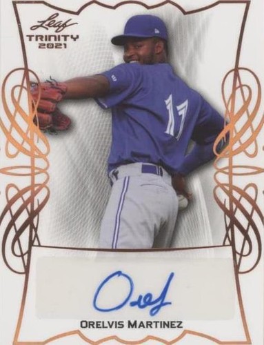 2021 Leaf Trinity - Orelvis Martinez #BA-OM1