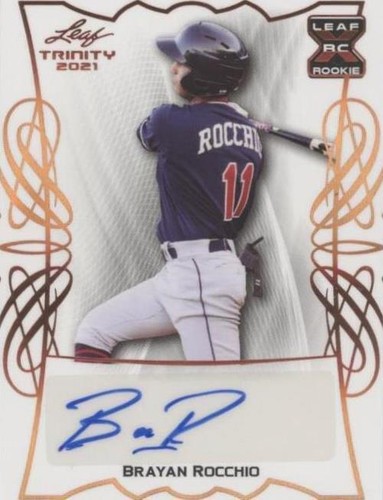 2021 Leaf Trinity - Brayan Rocchio #BA-BR1