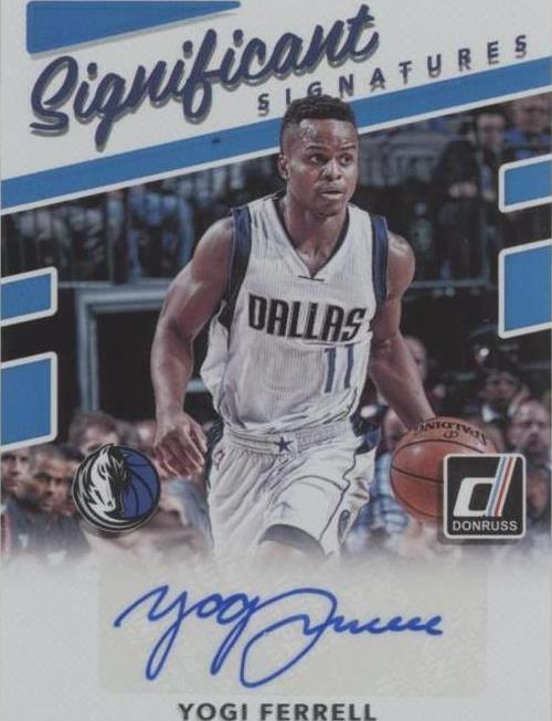 2017-18 Panini Donruss - Yogi Ferrell #SS-YF