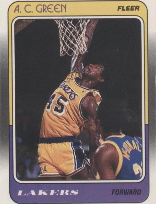 Fleer 1988-89 - A.C. verde #66