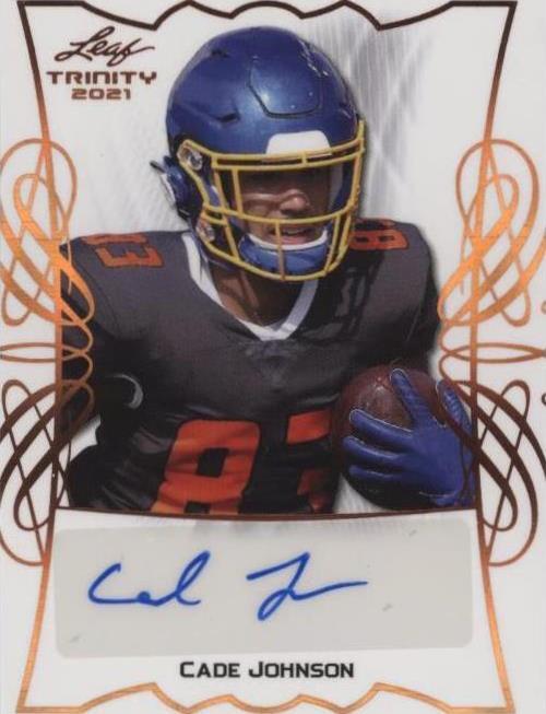 2021 Leaf Trinity Cade Johnson #TPA-CJ1