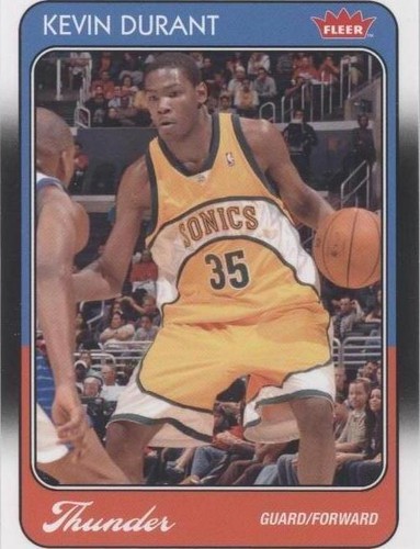 2008-09 Fleer - Kevin Durant #107