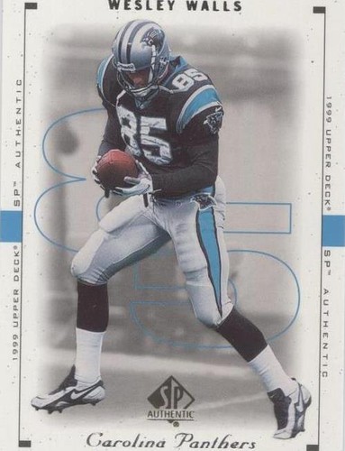 1999 SP Authentic Wesley Walls #14