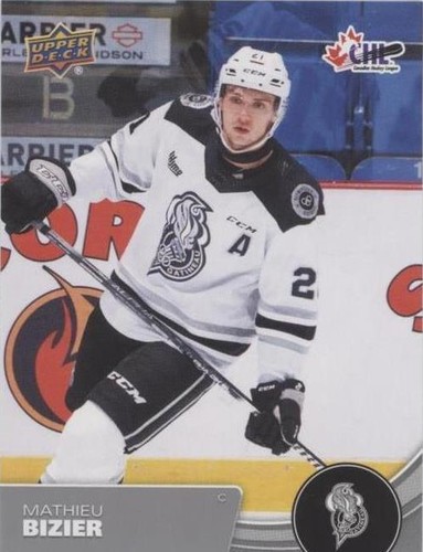 2021-22 Upper Deck CHL - Mathieu Bizier #153