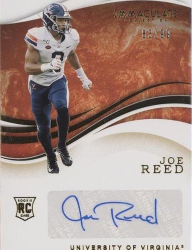 2020 Panini Immaculate Collection Collegiate Joe Reed #75