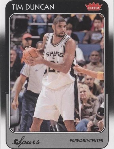 2008-09 Fleer - Tim Duncan #103