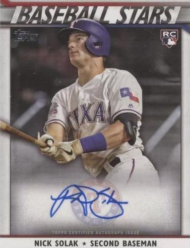 2020 Topps - Nick Solak #BSA-NSO