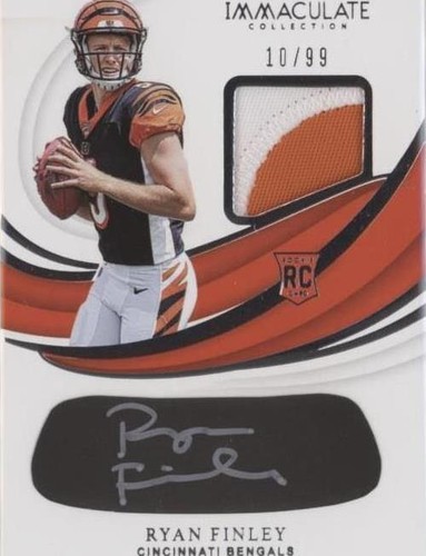 2019 Panini Immaculate Collection Ryan Finley #REB-RFI