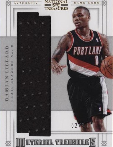2012-13 Panini National Treasures - Damian Lillard #50