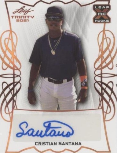 2021 Leaf Trinity - Cristian Santana #BA-CS1