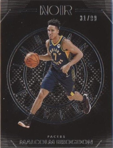 Malcolm Brogdon 2019-20 Panini Noir Patch and Numbered 23/99 | eBay