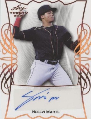 2021 Leaf Trinity - Noelvi Marte #BA-NM1