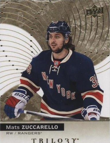 2017-18 Upper Deck Trilogy - Mats Zuccarello #6