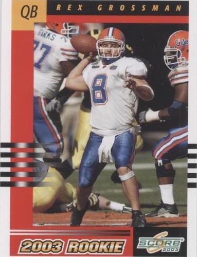2003 Score Rex Grossman #281