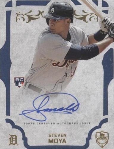 2015 Topps Supreme - Steven Moya #SA-SMA