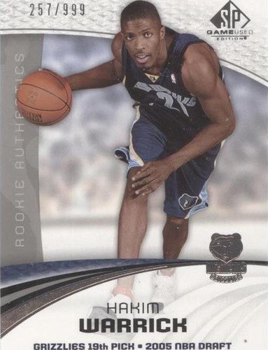 2005-06 SP Game Used Edition - Hakim Warrick #142
