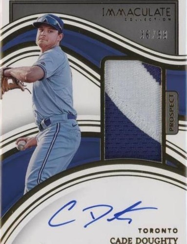2023 Panini Immaculate Collection - Cade Doughty #51