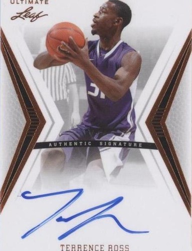 2012 Leaf Ultimate - Terrence Ross #BA-TR1