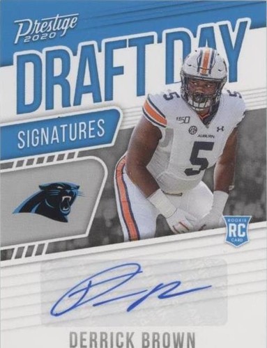 2020 Panini Prestige Derrick Brown #DDS-DB