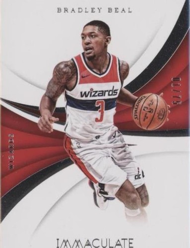 2017-18 Panini Immaculate Collection - Bradley Beal #98