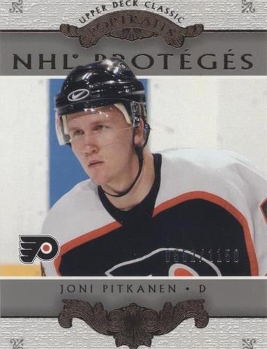 2003-04 Upper Deck Classic Portraits - Joni Pitkanen #173