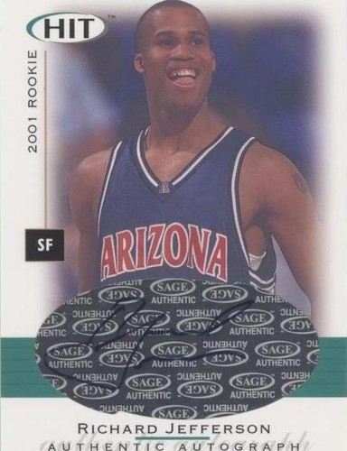 2001-02 SAGE Hit - Richard Jefferson #A13