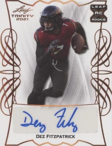 2021 Leaf Trinity Dez Fitzpatrick #BA-DF1