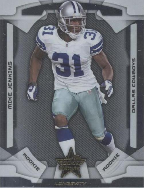2008 Leaf Rookies & Stars Longevity Mike Jenkins #164