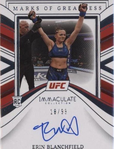 2023 Panini Immaculate Collection UFC - Erin Blanchfield #MG-EBF