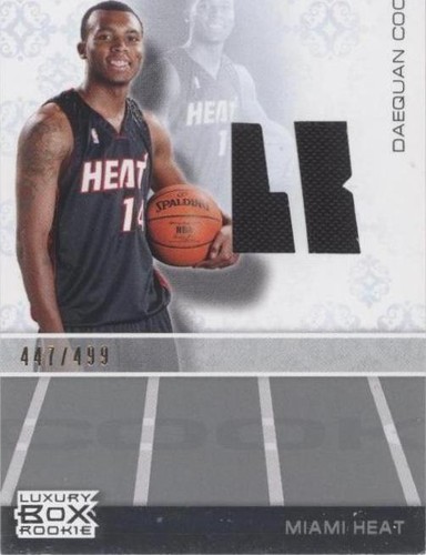 2007-08 Topps Luxury Box - Daequan Cook #RR DC