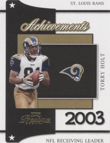 2004 Playoff Prestige Torry Holt #A-15