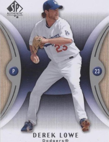 2007 SP Authentic - Derek Lowe #24