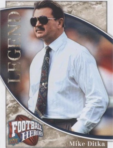 2009 Upper Deck Football Heroes Mike Ditka #251