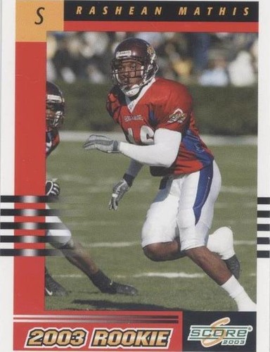 2003 Score Rashean Mathis #330