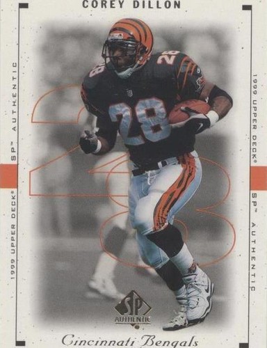 1999 SP Authentic Corey Dillon #17