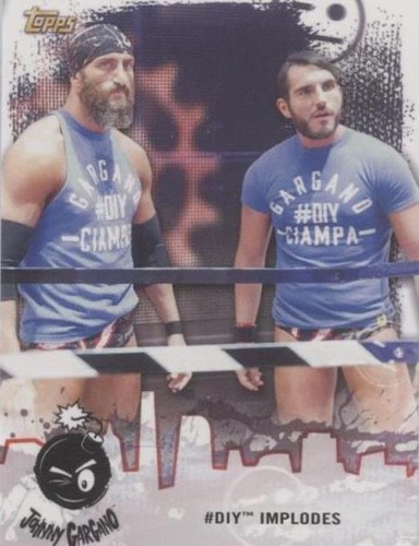 2020 Topps WWE NXT - Johnny Gargano Tommaso Ciampa #JG-7