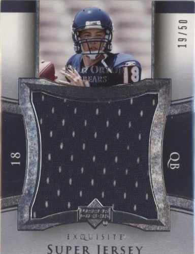2005 Upper Deck Exquisite Collection Kyle Orton #SJ-KO