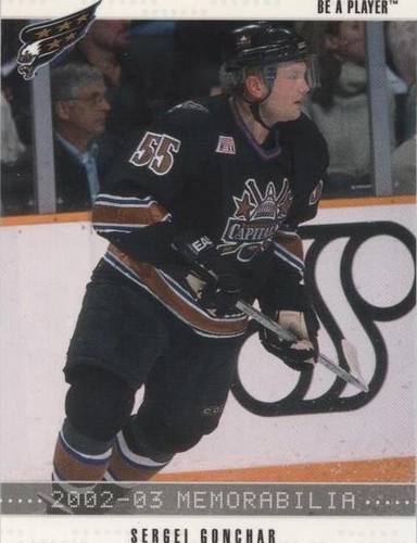 2002-03 In the Game Be A Player Memorabilia - Sergei Gonchar #168