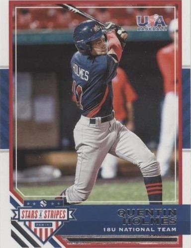 2017 Panini USA Baseball Stars & Stripes - Quentin Holmes #32