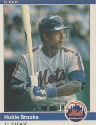 1984 Fleer - Hubie Brooks #582