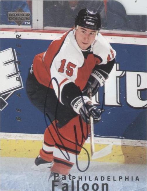 1995-96 Upper Deck Be a Player - Pat Falloon #S95