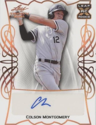 2021 Leaf Trinity - Colson Montgomery #BA-CM2