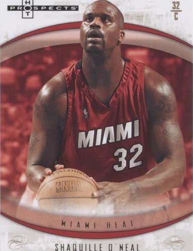 2007-08 Hot Prospects #45 SHAQUILLE O'NEAL Raw - Miami Heat - HOF