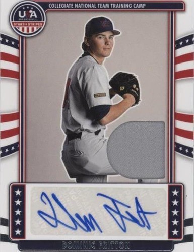 2024 Panini Stars and Stripes - Dominic Fritton #NTS-DF